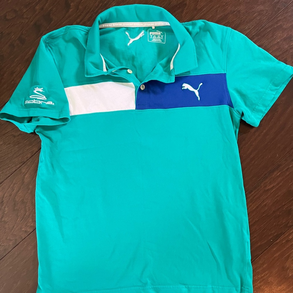 S but fits XS best Mens Puma golf polo shirt